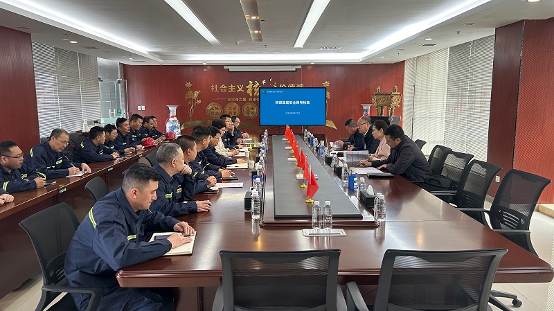 陜煤集團到富平公司進(jìn)行安全督導檢查